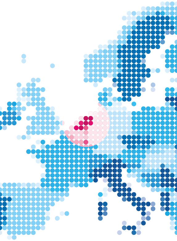 Kaart Europa Klein