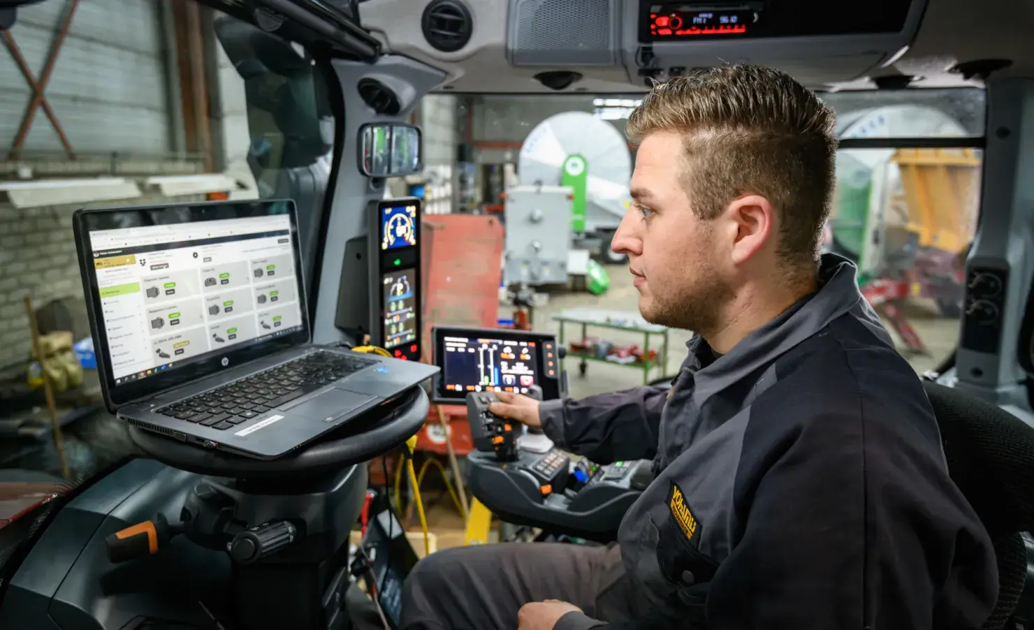 Monteur mobiele werktuigen