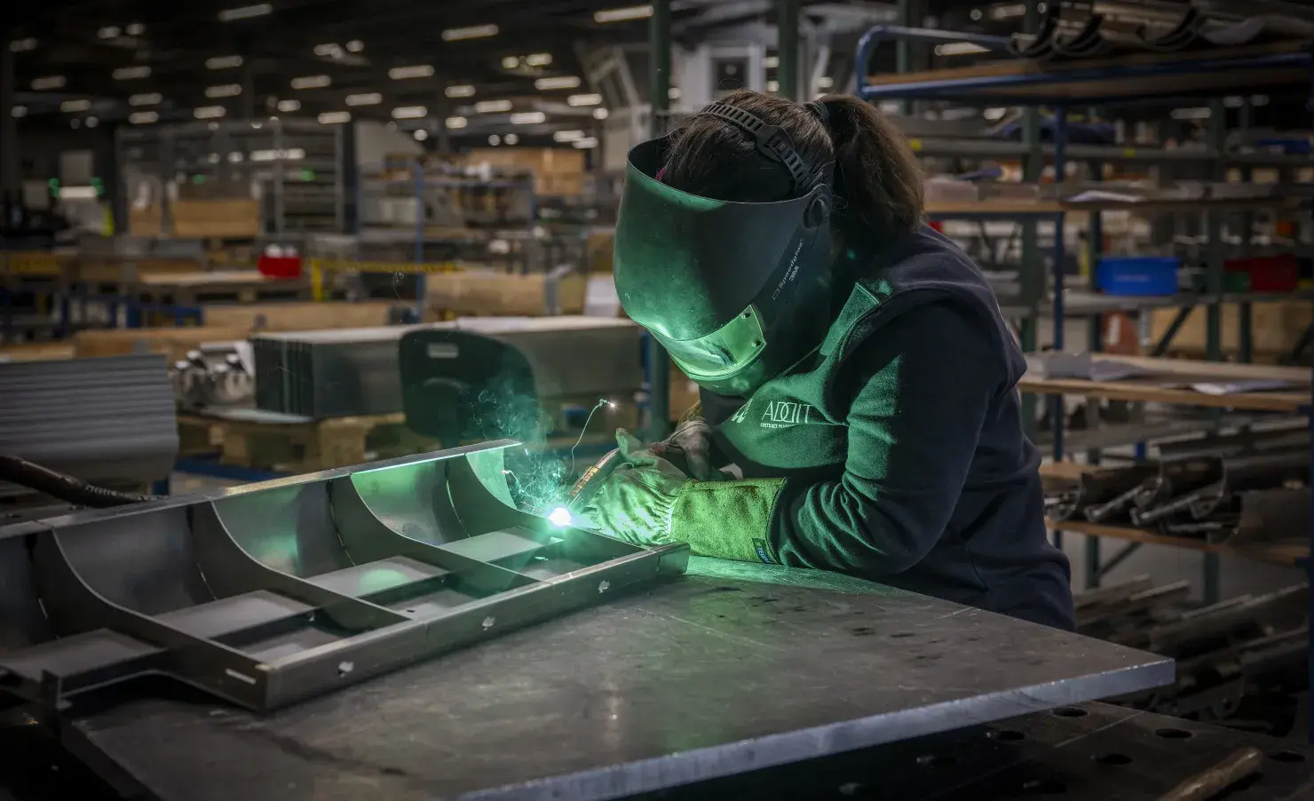 Lassen in de werkplaats