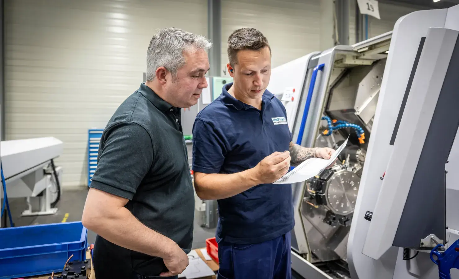 Machine controle verspaner