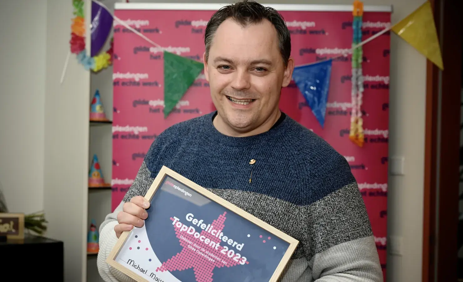 Michael Maissan Is Topdocent 2023 Gilde Opleidingen