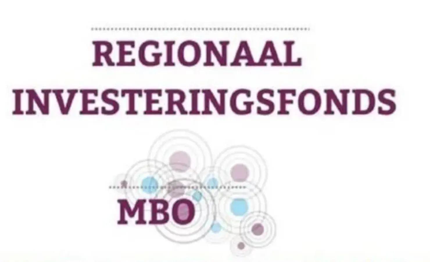 Regionaal Investeringsfonds MBO