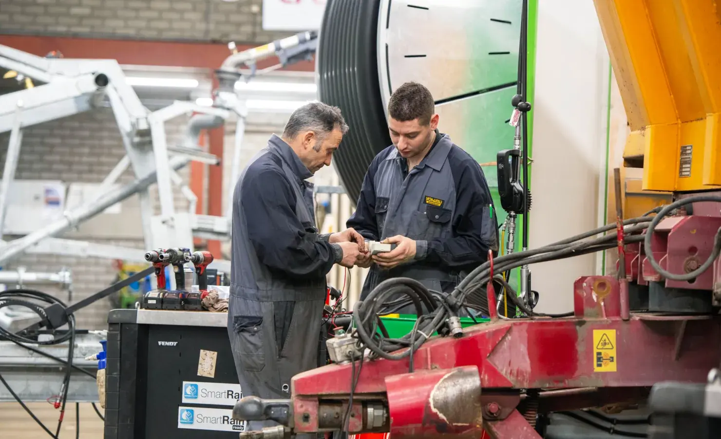 Monteurs mobiele werktuigen