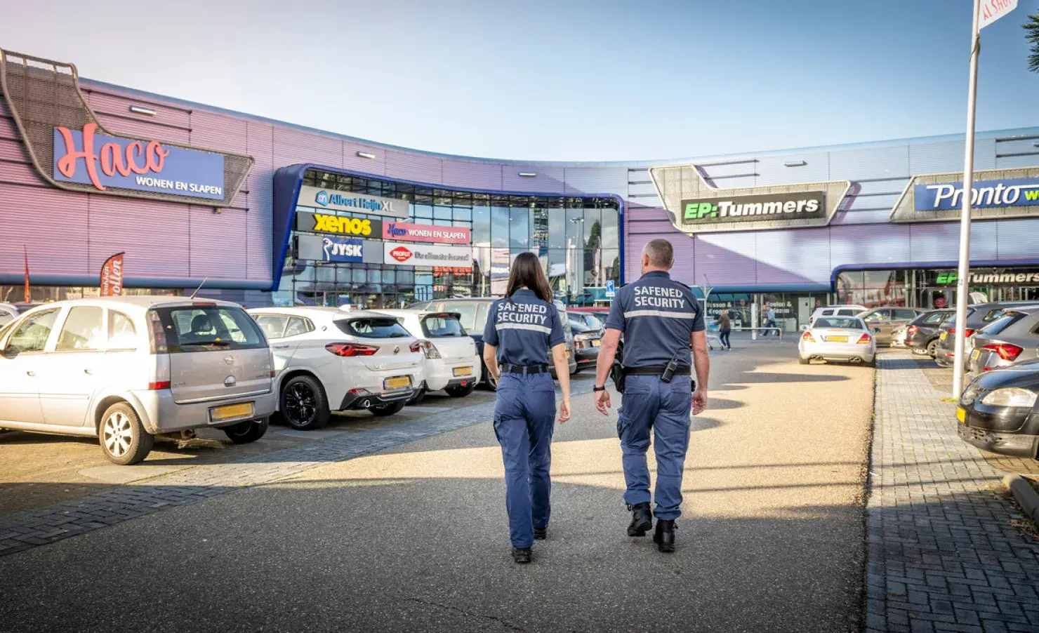 Beveiliger retailpark roermond