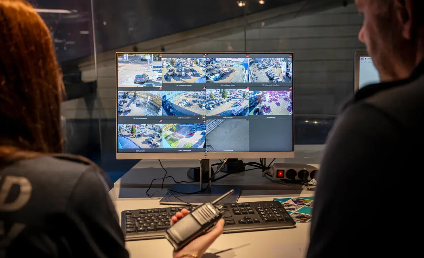 Beveiliger monitoren