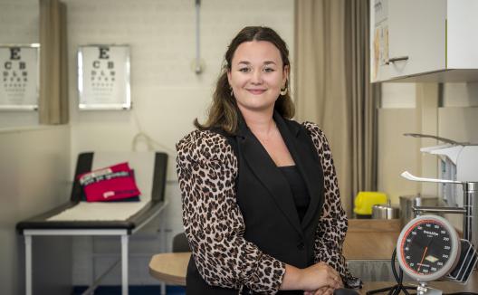 Docente in zorglokaal