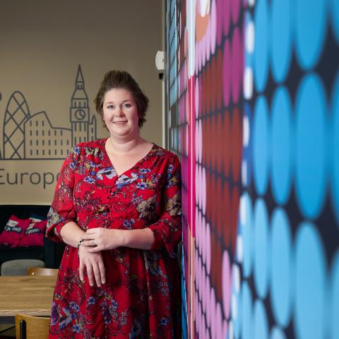 Docent in klaslokaal