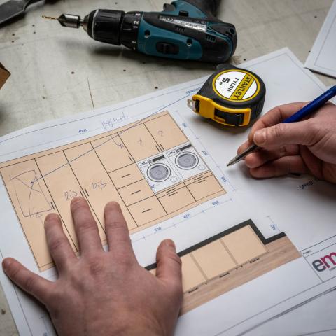 Werktekening werkvoorbereider
