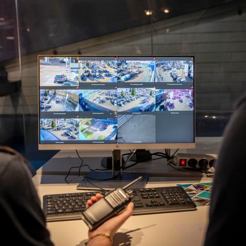 Beveiliger monitoren