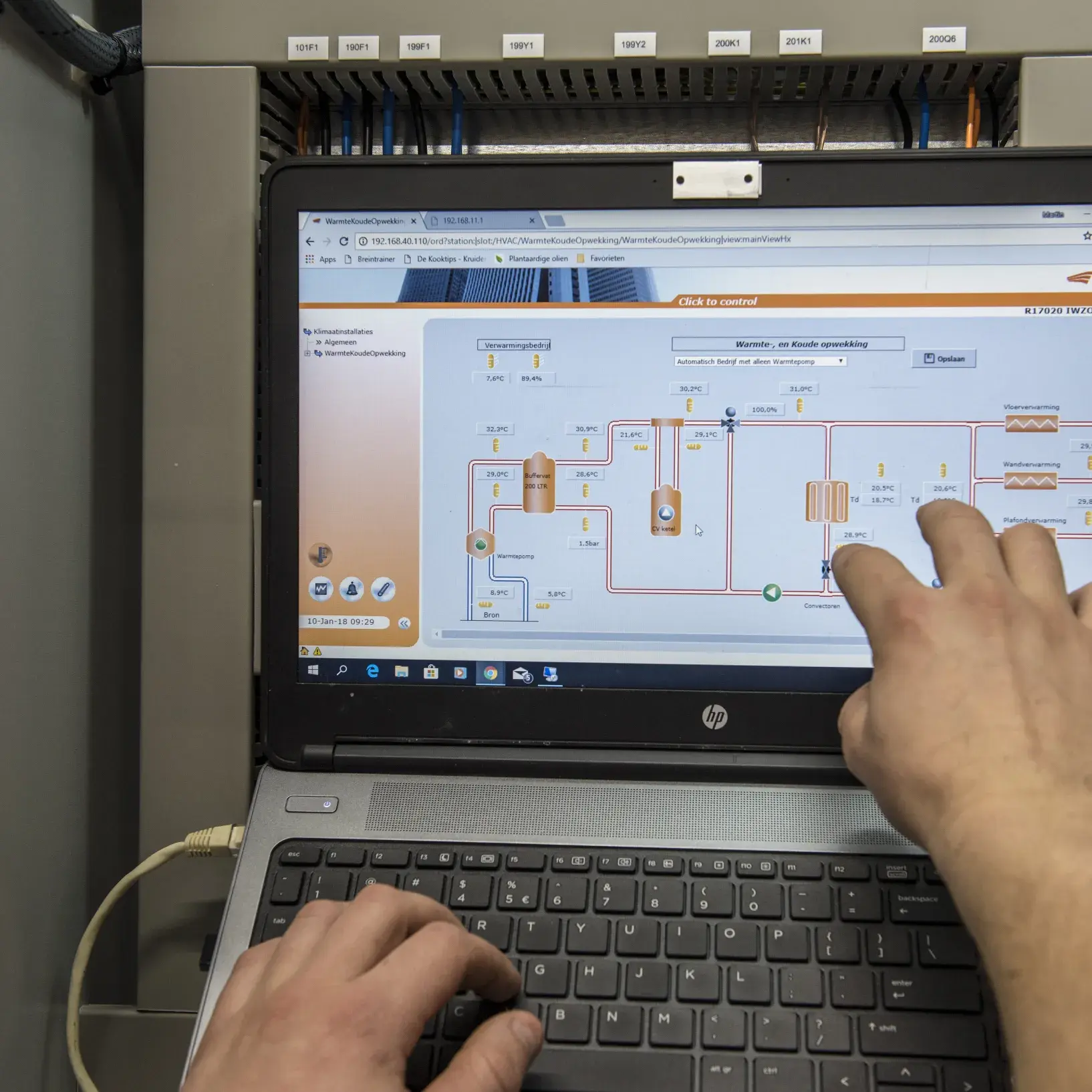 Controle en onderhoud CV ketel