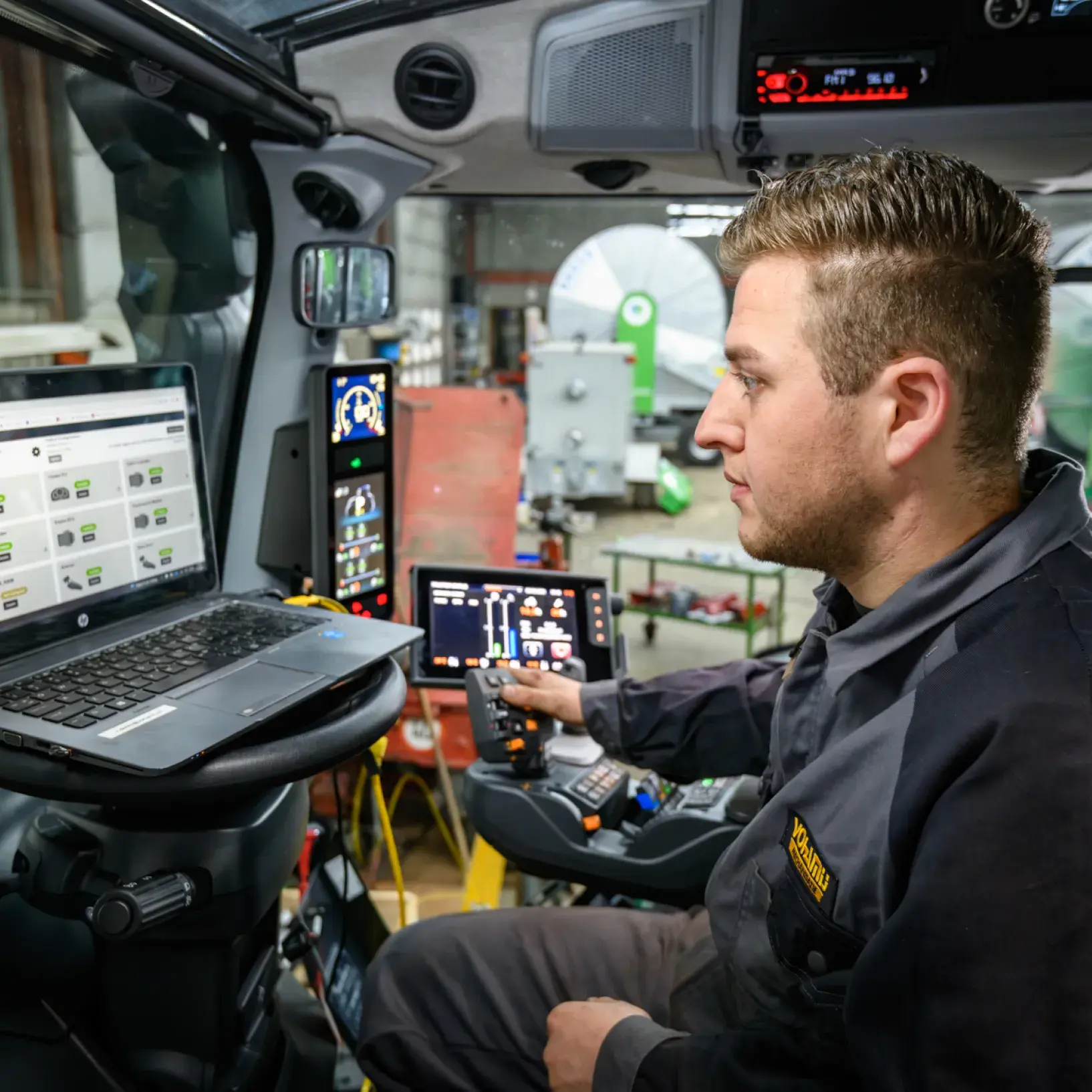 Monteur mobiele werktuigen