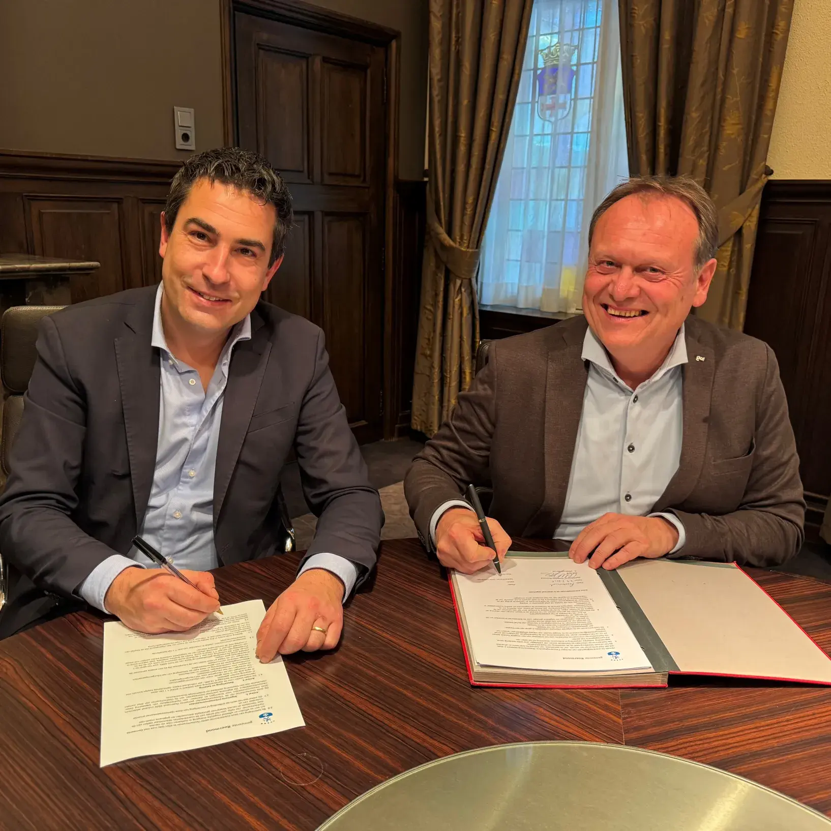 Ondertekening contract Onderwijsroute Gilde Opleidingen