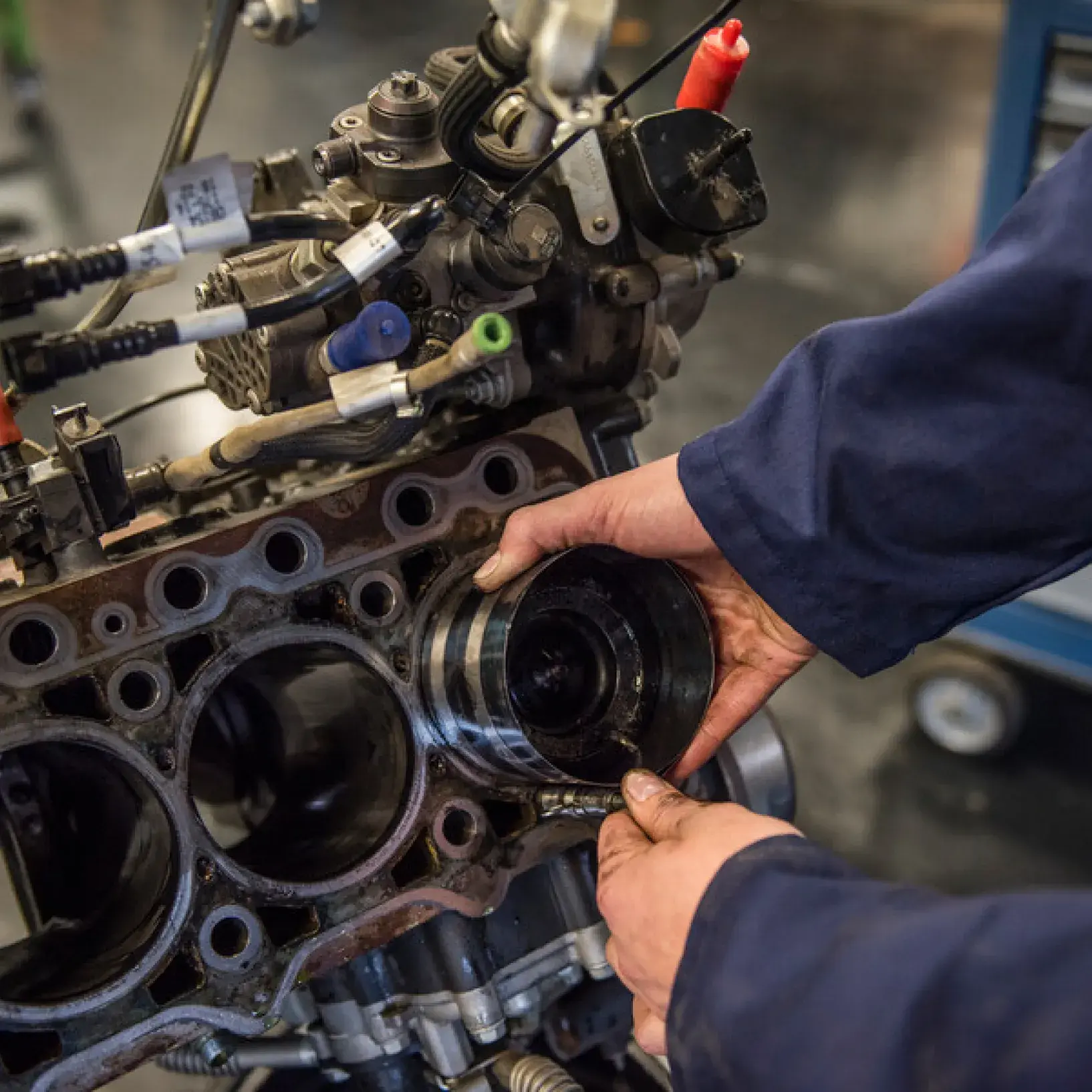 Monteur en technicus mobiele werktuigen