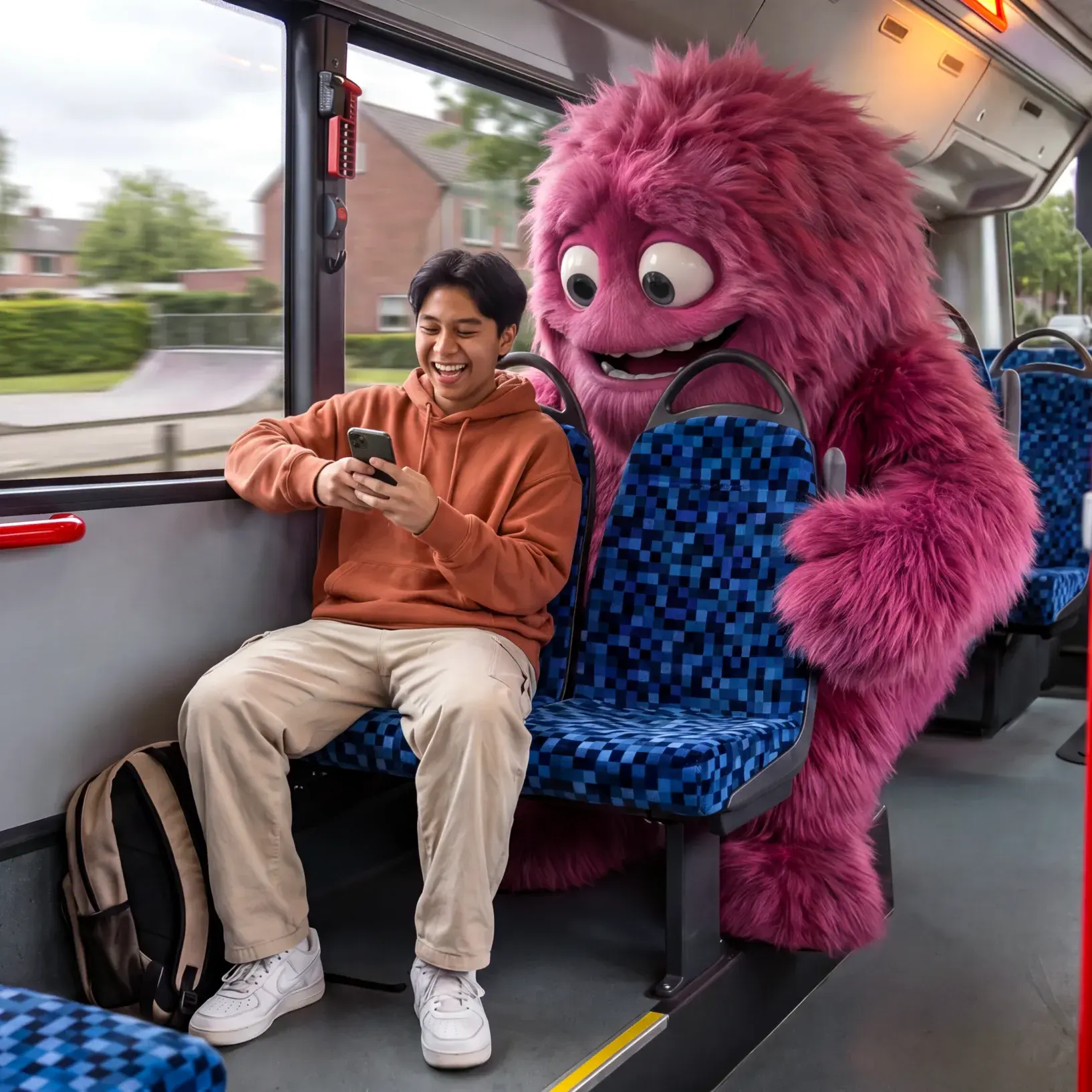 Maak van je studiekeuze geen monster - bus