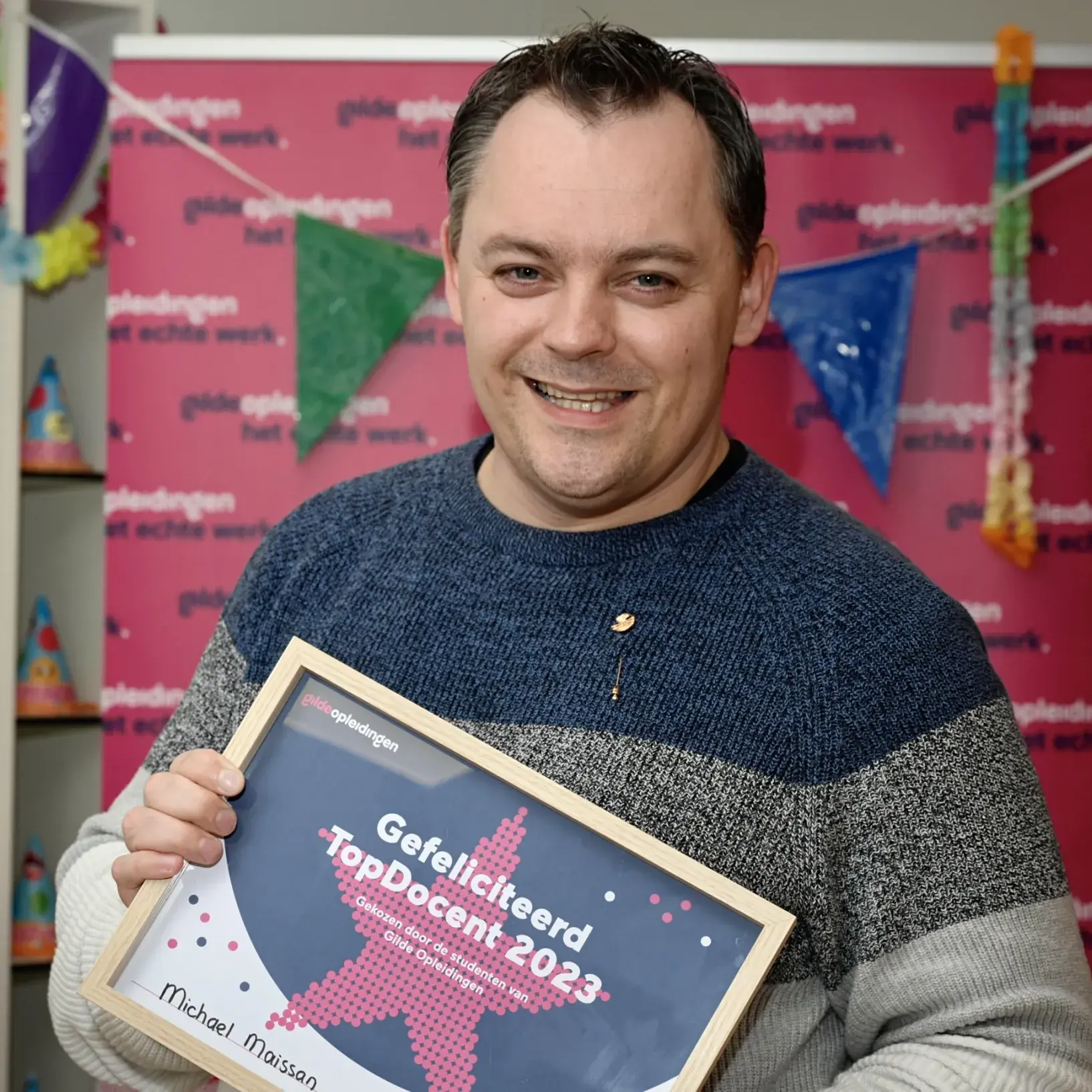 Michael Maissan Is Topdocent 2023 Gilde Opleidingen